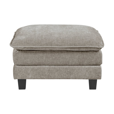 Repose-pieds Modern Chenille