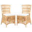 Fauteuil d'appoint en rotin Millender avec coussin-1340555310