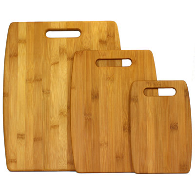Ensemble de planche à découper en bambou 3 pièces Oceanstar Design