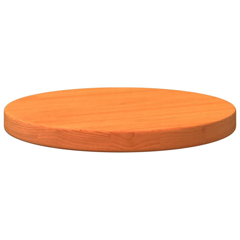 Bois de pin brun vidaXL, H 1 po x l 11,8 po x P 11,8 po