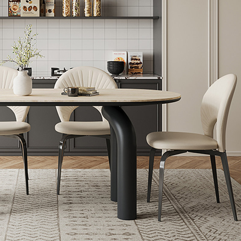 Ensemble de table de salle à manger Modern, H 29,52 po x L 70,86 po x l 31,49 po