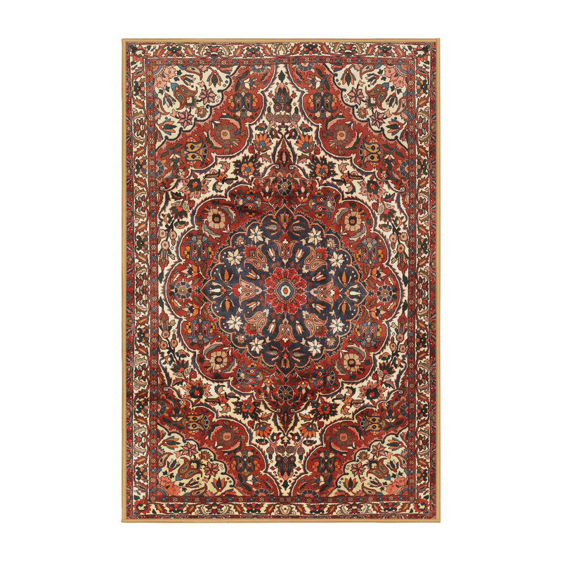 Oriental Indoor Rug, Rectangle 5' x 7'
