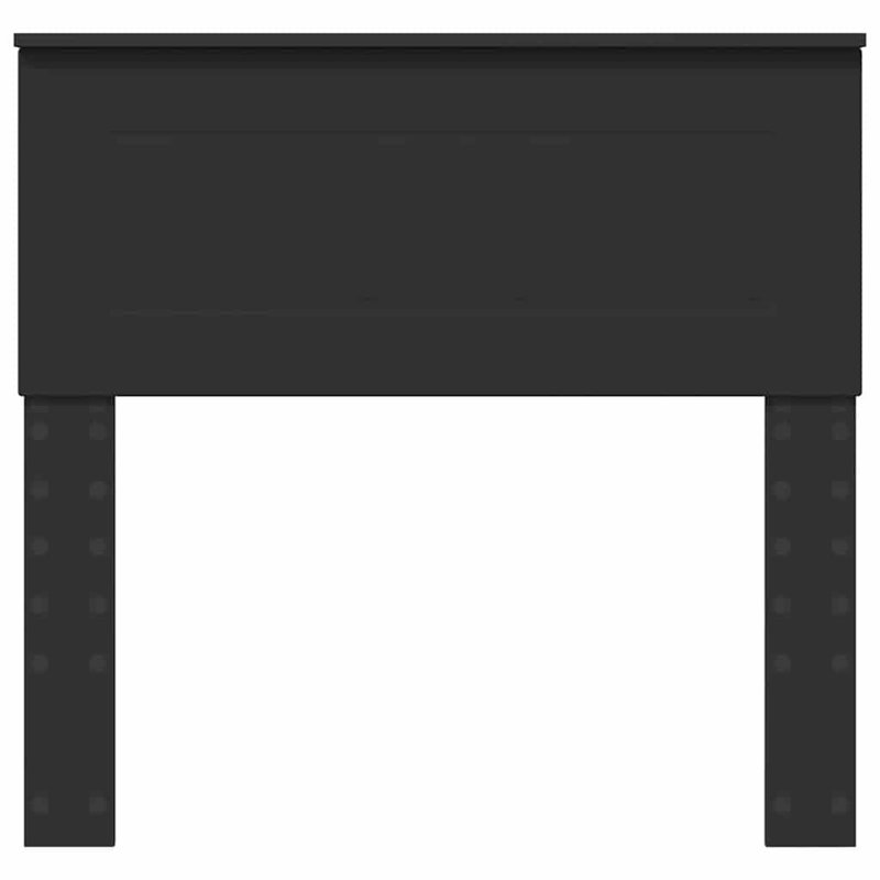 Headboard, Black Oak, UK Small Single - DE 75 x 190 cm