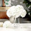 Têtes d'hortensias en soie avec têtes de fleurs artificielles pour la décoration de mariage, paquet de 10