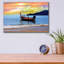«Beach Sunset» par Mark Ashkenazi, art en verre acrylique-1842977356