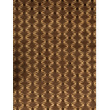 Geometric Area Rug in Brown