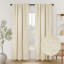 Panneau de rideau simple obscurcissant en chenille Kaori-1047606917-1047606920