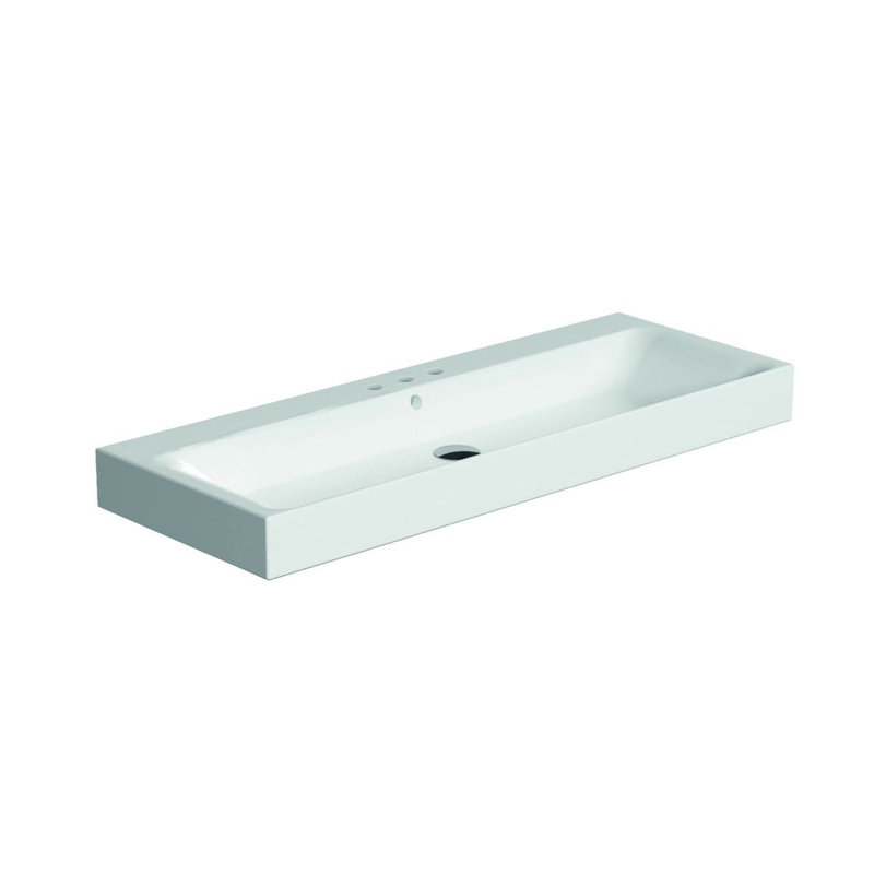 Cento 39.4'' L Bathroom Sink, 4" Centers