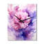 Horloges murales mauves et roses I - formes abstraites-99638005