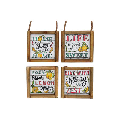 4 Piece Wall Décor Set