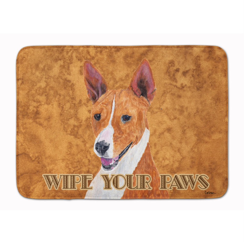 Tapis pour salle de bain Burniece Basenji