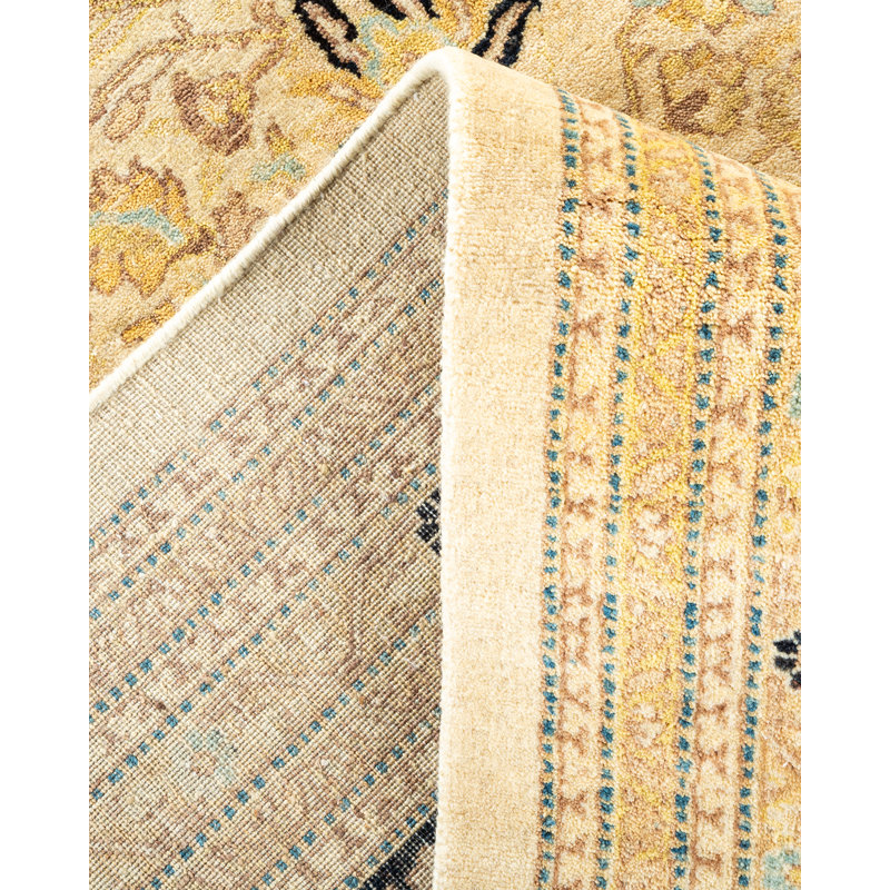 Classic One-of-a-Kind 9' 4" X 9' 6" Hand Knotted Area Rug