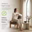 Chaise d'appoint rembourrée en tissu Lana-764481608