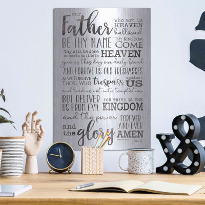 «Our Father» par Marla Rae, art mural en métal