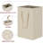 Slim Laundry Basket, Narrow Laundry Hamper With Handles, Collapsible Dirty Clothes Hamper, Tall Laundry Bin For Laundry Room, Dorm And Bedroom, 90L-888557801