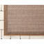 Tapis rayé brun clair intérieur / extérieur-262785957