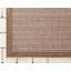 Tapis rayé brun clair intérieur / extérieur-262785959