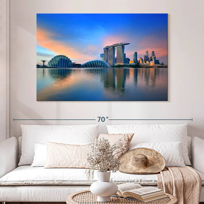 Nicci Gardens By The Bay, 34" H x 51" W