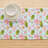Rectangular Floral Cotton Twill Table Runner-1156531244