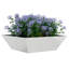 Garden Planter Decor Metal Trapezoidal Outdoor Modern Terrace Holder-1489881783