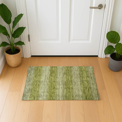 Tapis à rayures de qualité supérieure lavable à la machine AMF1733