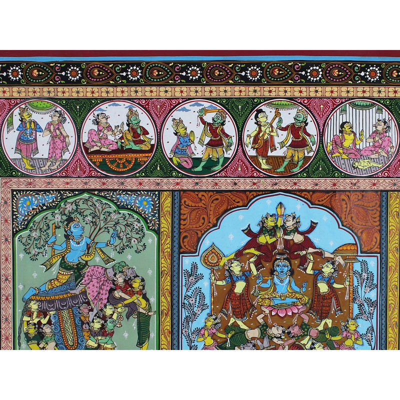Krishna Leela (l'histoire du dieu Krishna)