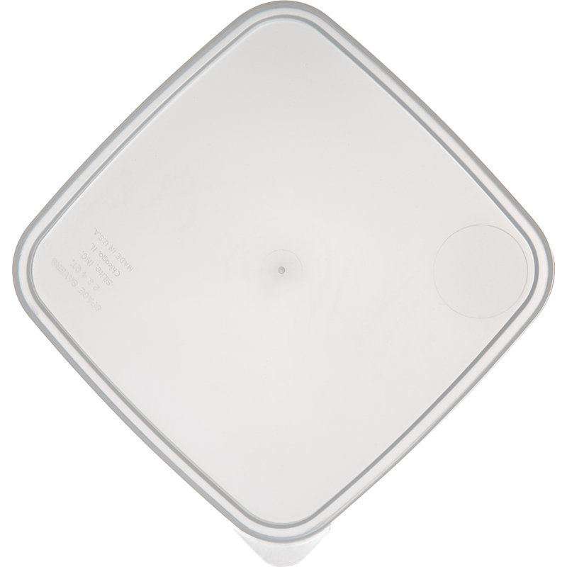 Couvercle en polyéthylène transparent