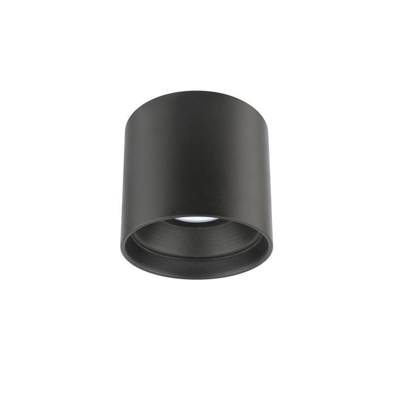 Downtown 1 - Light LED Flush Mount, Black, 3000K