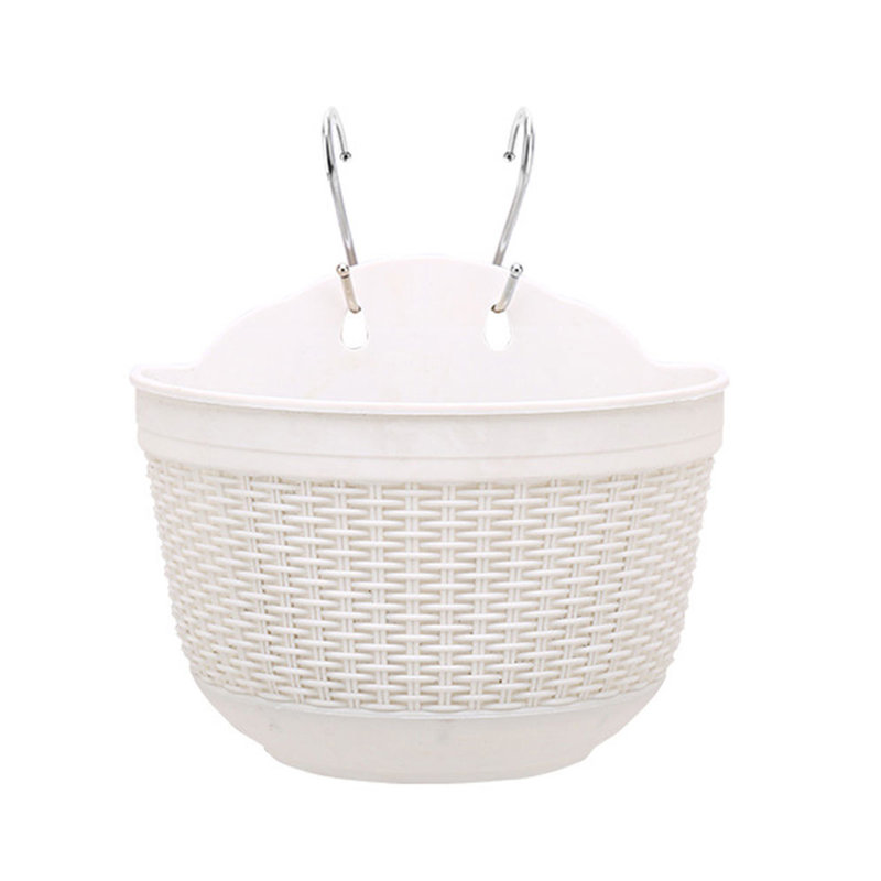 Pot de fleurs, trou de drain décoratif, résistant à la chute et à la décoloration