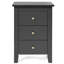 Bentleyville 46cm W Manufactured Wood Bedside Table-775839404