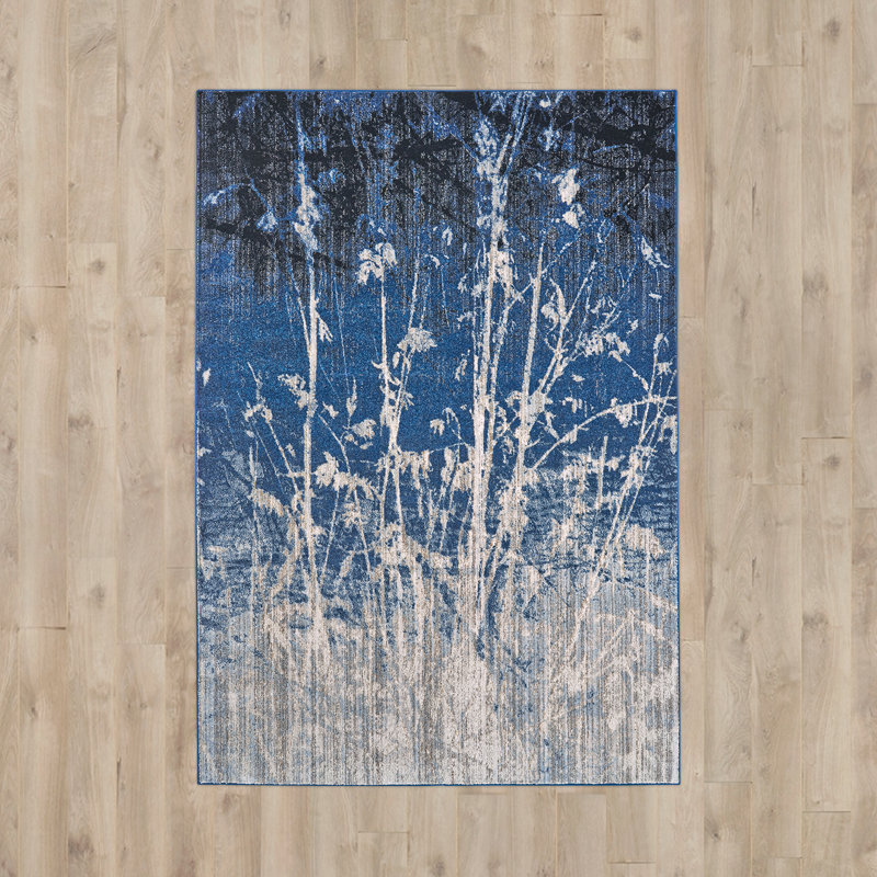 Buine Floral Indoor Rug, Rectangle 10'2" x 13'9"