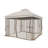 Universal 10 ft. x 10 ft. Gazebo Replacement Mosquito Netting-73150518