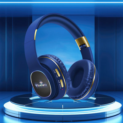 Bluetooth Headset Headphones Wireless Bluetooth Headset Subwoofer Bluetooth  Mobile Computer Game Sports Game Headphones With LED Lights