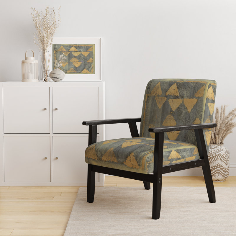 Macfadyn - Glam Form I - Fauteuil d'appoint rembourré moderne