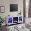 Console 70 po avec foyer et foyer 70 po