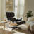 Real Leather lounge chair with Solid Wood-119218618