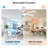  42" Ceiling Fan with Light and Remote, 6-Speed Quiet Reversible DC Motor, 3CCT LED, Modern 5-Blade Ceiling Fan for Bedroom, Living Room-778436112