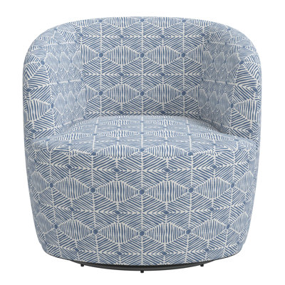Fauteuil demi-tonneau pivotant Mina