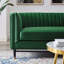 Causeuse en velours Devote-314014793