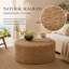 Table basse 30 po avec matériau naturel