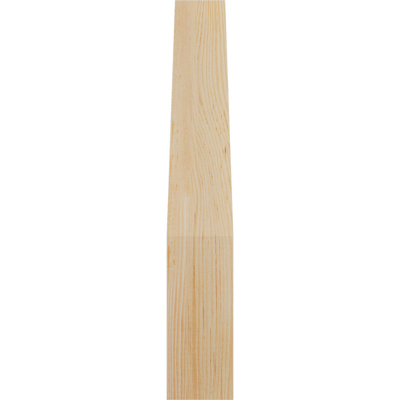 Attelle de genou Funston, Sapin de Douglas, Lisse, H 24 po x l 3,5 po x P 12 po