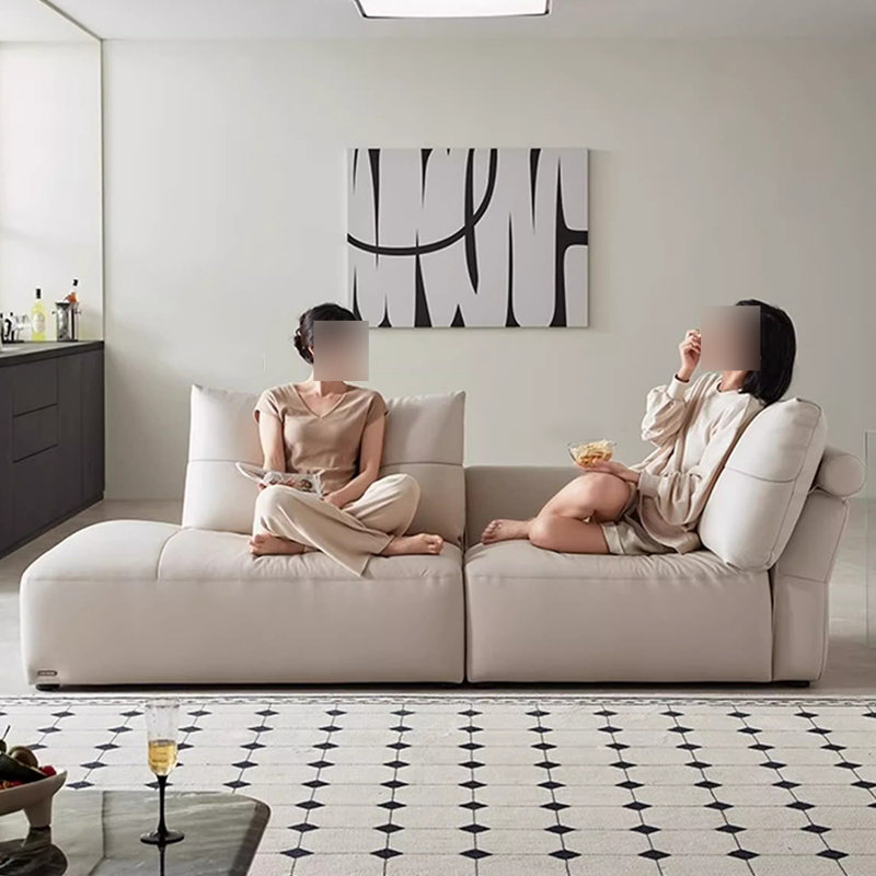 Méridiennes d'intérieur modernes Modern Living, Orienté à droite, Beige