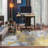 Contemporary Distressed Abstract Non Slip Area Rug-1955248594