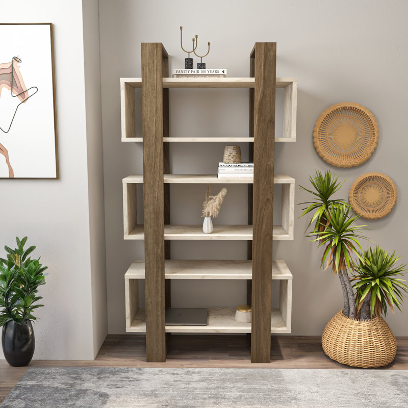 Suaad Bookcase, Brown