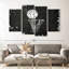 «Basketball Shot», reproduction sur toile-1714094907