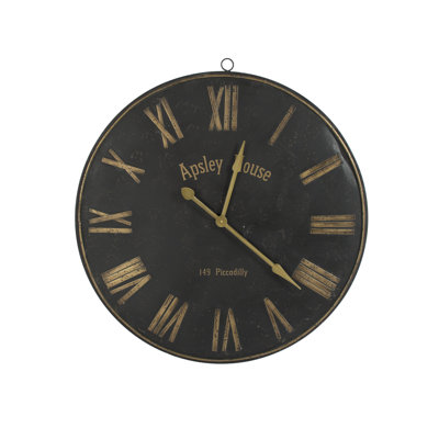 Apsley House Oversized Metal Wall Clock&nbsp;