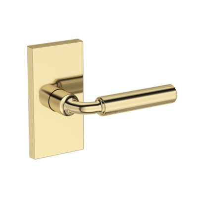 La Conner Full Dummy Lever with Contemporary 5in Rose