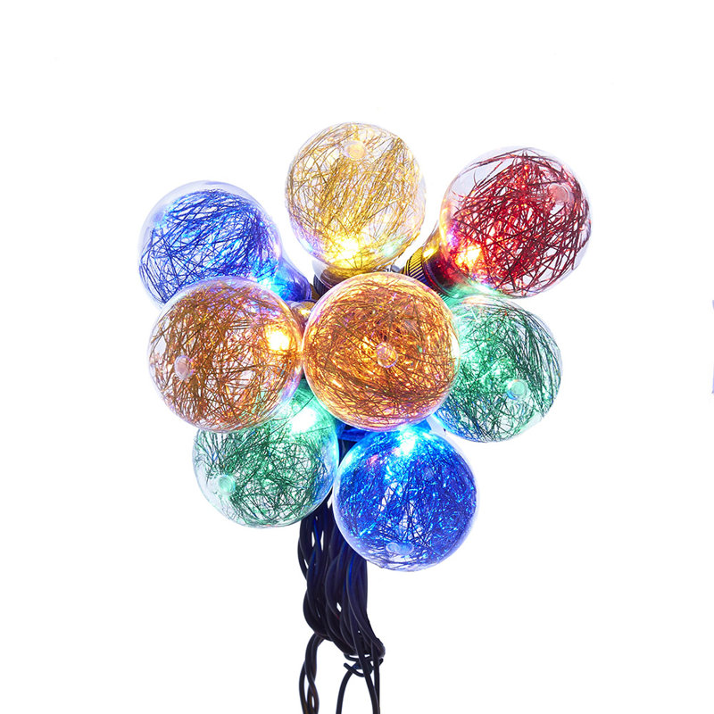 Lampe de chaîne 10 lumières del tinsel a19