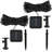 Nandu Outdoor 100 - Bulb 34'' Solar Powered LED Wide Angle LED String Light-1374854143