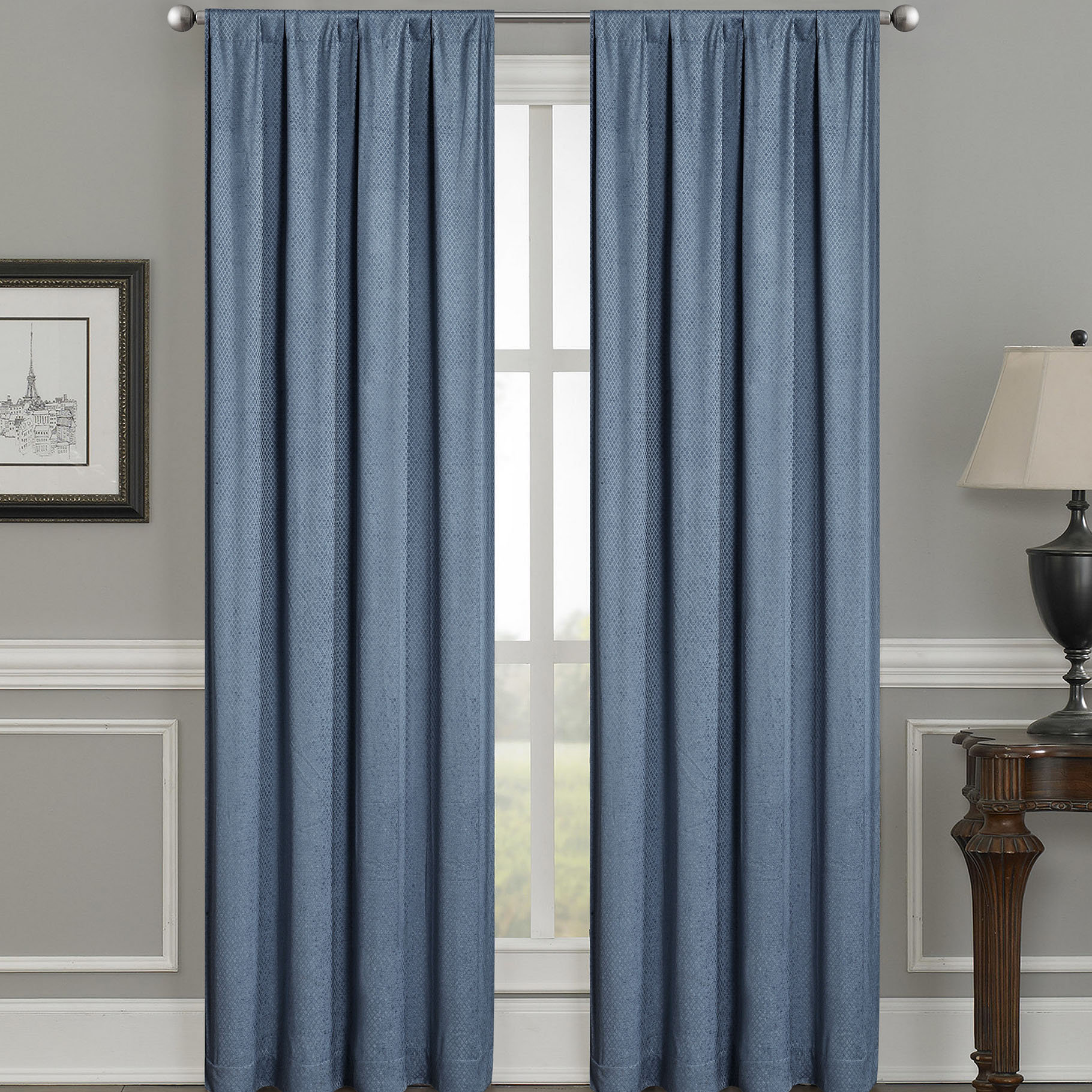 Winston Porter Morency Polyester Room Darkening Curtain Panel & Reviews ...